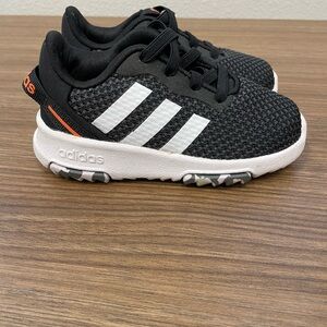 Adidas Black/White Infant Shoes